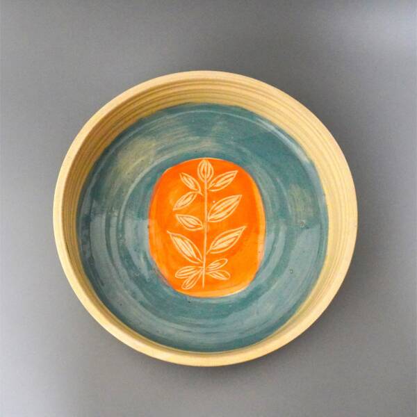 Blue Salad Bowl