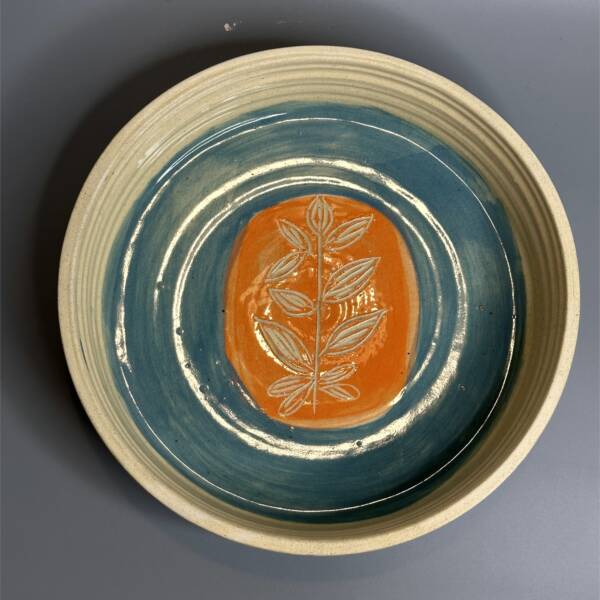 Blue Salad Bowl - Image 6
