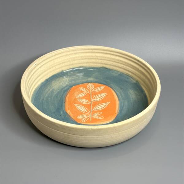 Blue Salad Bowl - Image 4