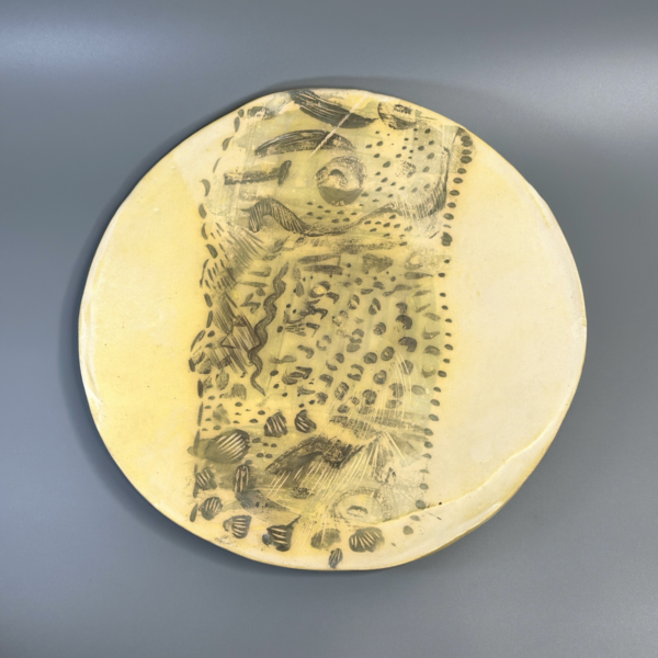 Hand painted Platter - Image 2