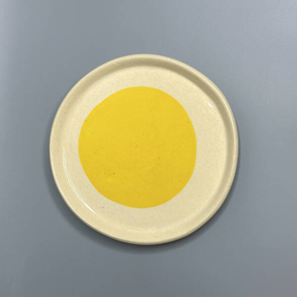 Yellow Dot Plate